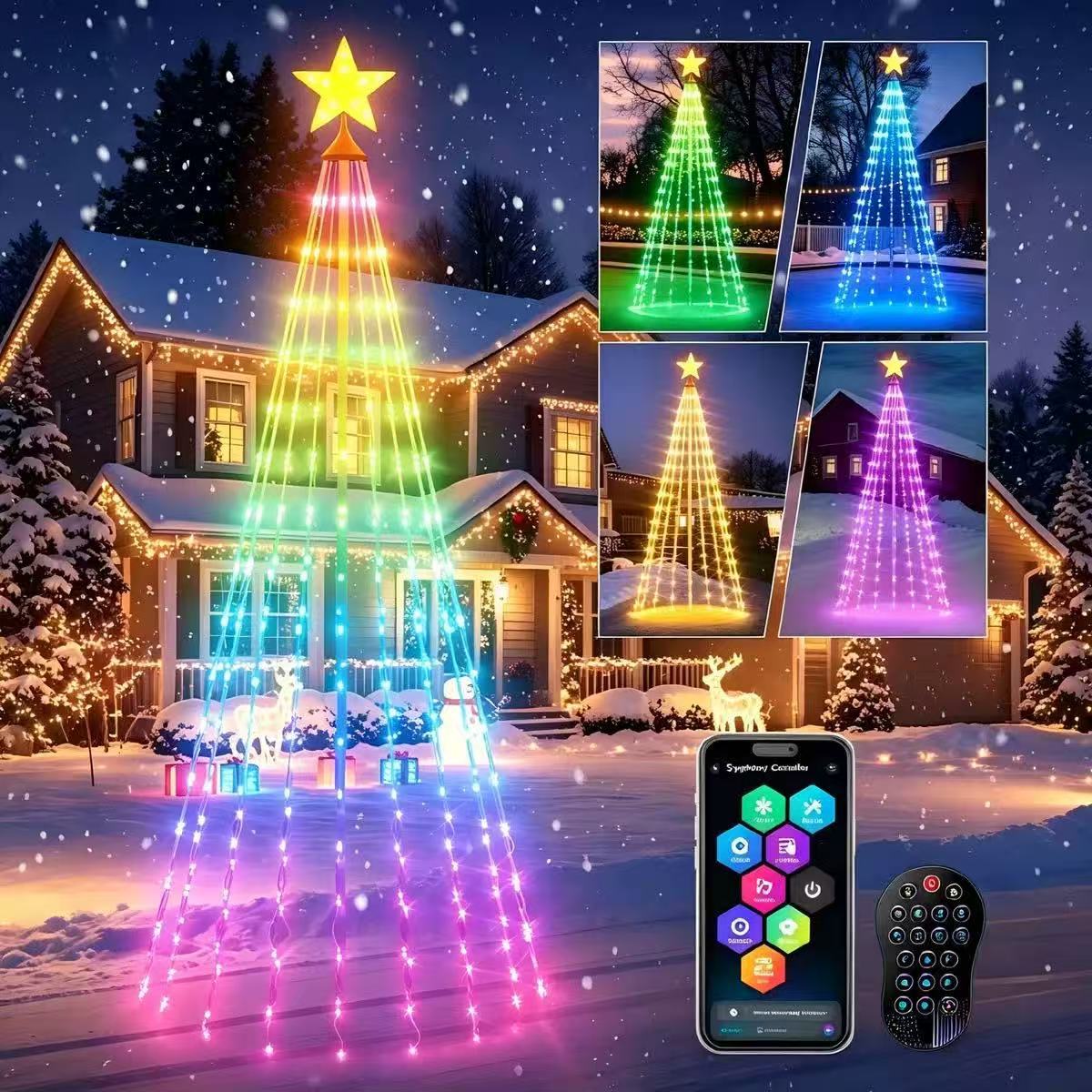 Animated Christmas Tree String Lights – P's Shops
